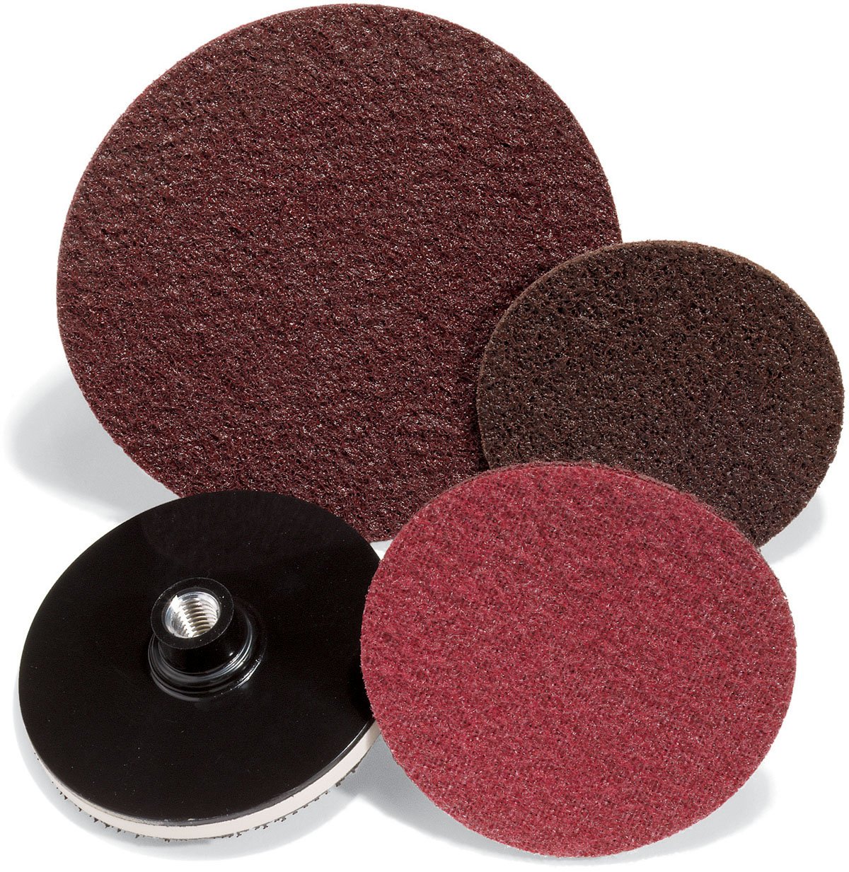 6-Pack 5" Hook & Loop Surface Conditioning Sanding/Cleaning Discs – Coarse/Fine/Medium, Unbranded