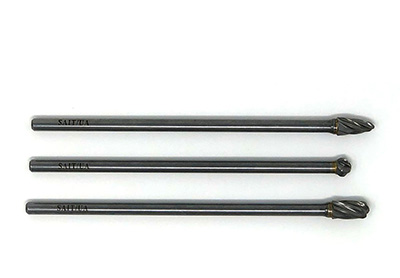 6″ Length Shank Non-ferrous (Aluminum Cut) Carbide Burs